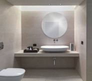 Specchio tondo da bagno su misura senza illuminazione MIT Design Store